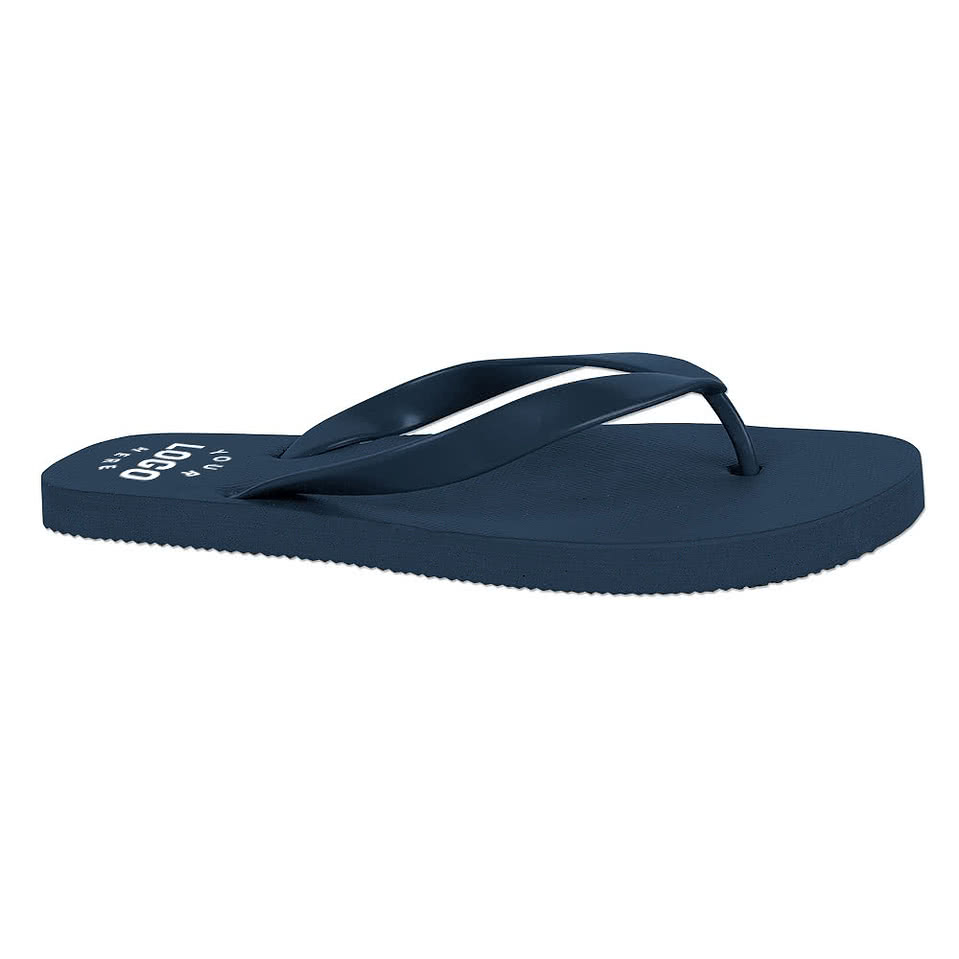 Copa Promotional Flip Flops with logo on the strap