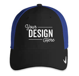 Nike Dri-FIT Mesh Back Hat - Color: Black/ Game Royal