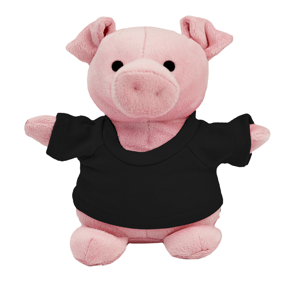 Full Color Bean Bag Buddies 6" Pig Plush Animal-default