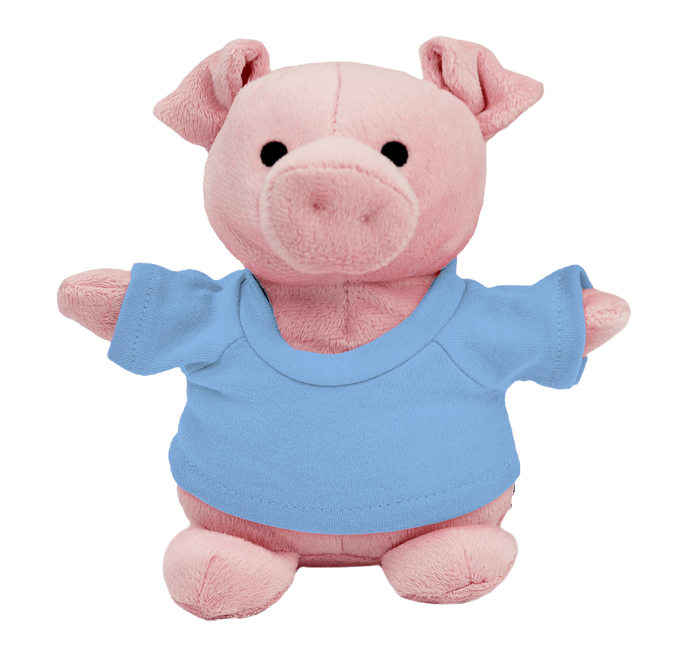Full Color Bean Bag Buddies 6" Pig Plush Animal-default