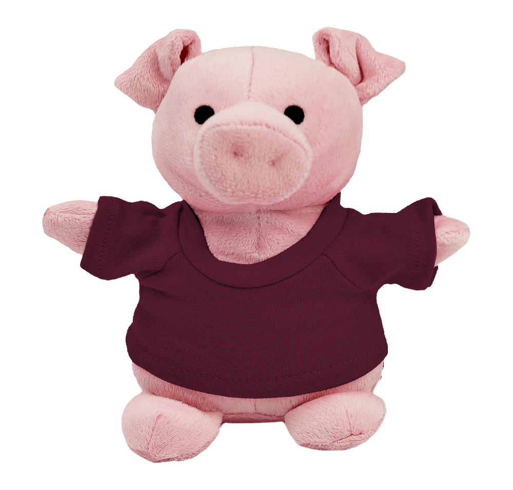 Full Color Bean Bag Buddies 6" Pig Plush Animal-default
