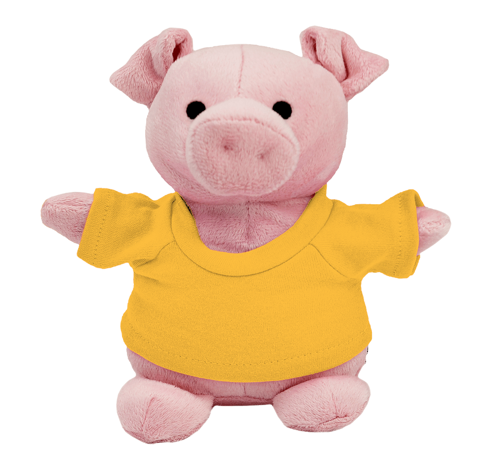 Full Color Bean Bag Buddies 6" Pig Plush Animal-default