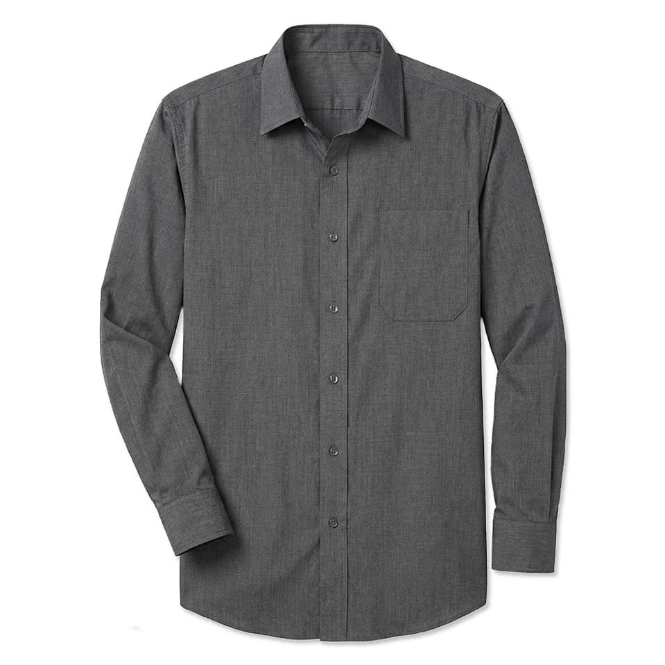 Blue Generation Crossweave Easy Care Long Sleeve Shirt