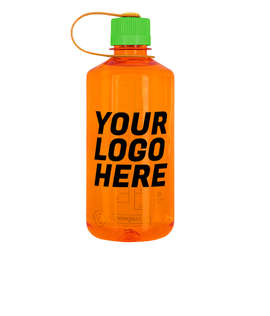 Nalgene 32 oz. Sustain Tritan Narrow Mouth Water Bottle - Color: Orange / Kiwi / Pumpkin / Sunflower
