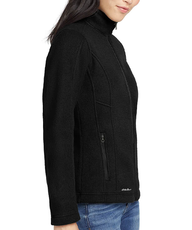 Eddie Bauer Women's Full Zip Fleece Jacket - Printed