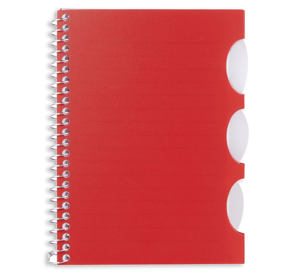 Multitask FSC Recycled Hard Cover Spiral Notebook-default