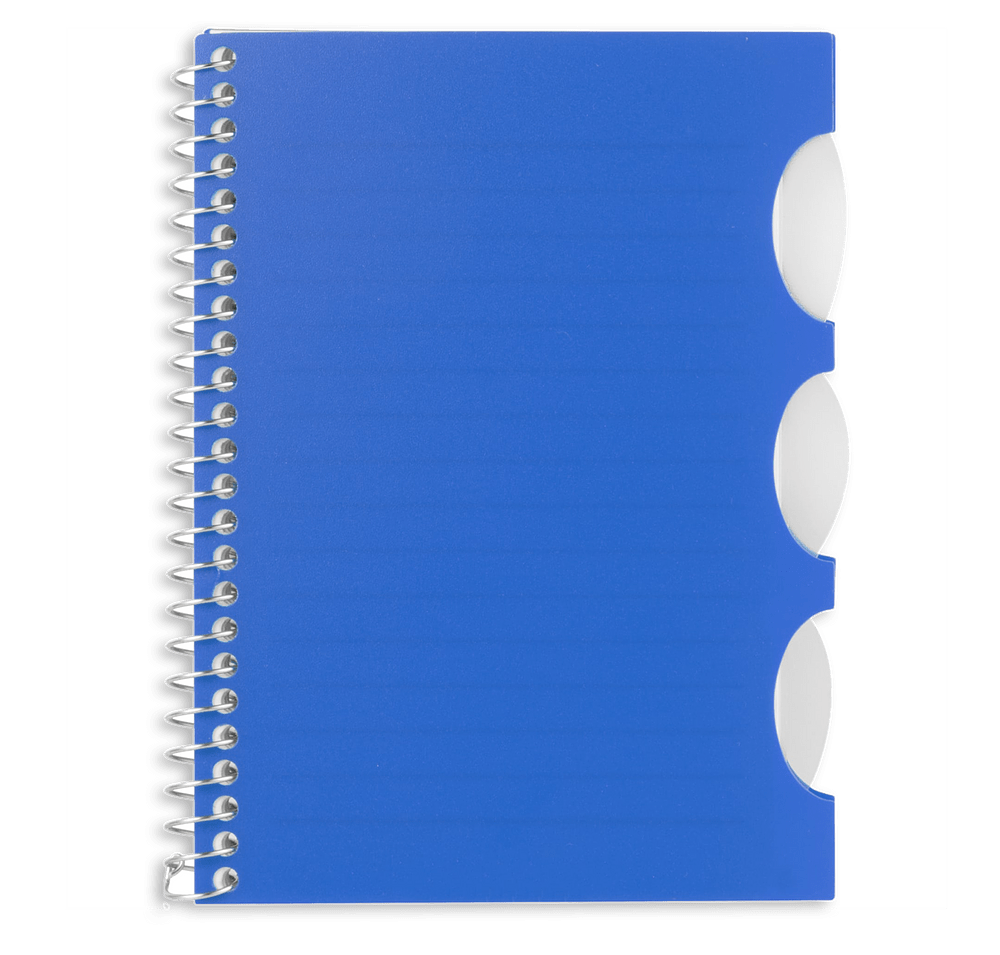 Multitask FSC Recycled Hard Cover Spiral Notebook-default