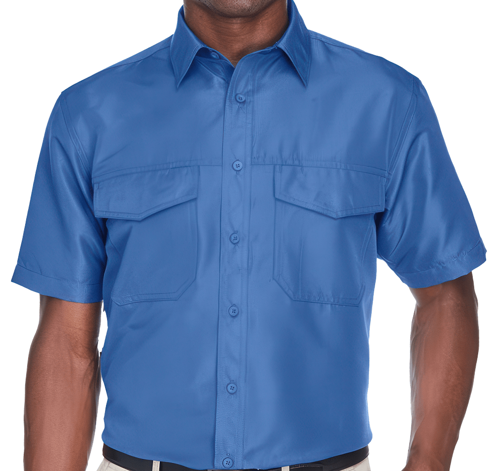 Harriton Key West Performance Short Sleeve Staff Shirt-default