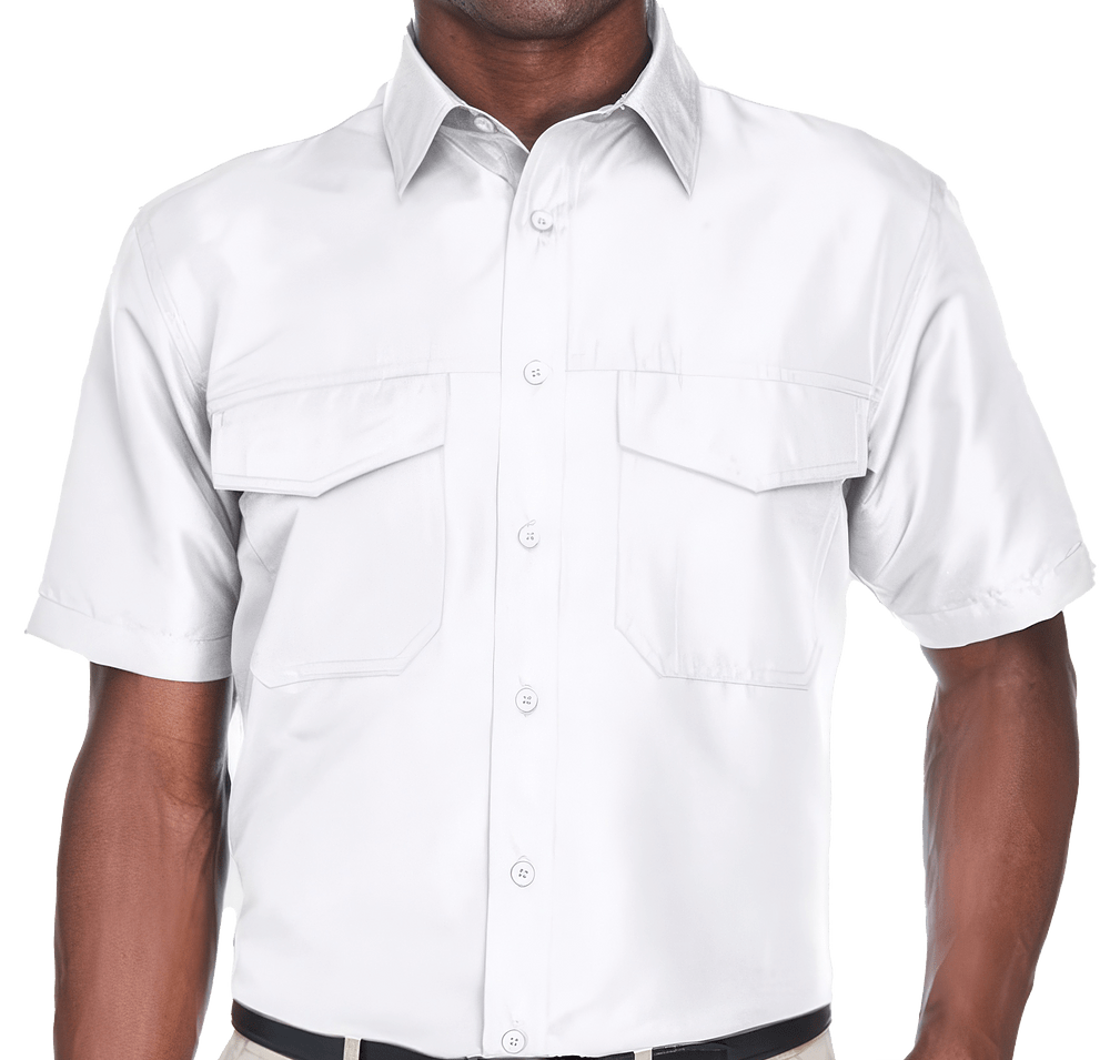 Harriton Key West Performance Short Sleeve Staff Shirt-default