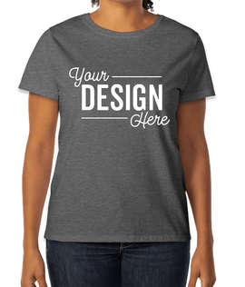 Hanes Women’s Essential-T Crewneck T-shirt - Color: Charcoal Heather