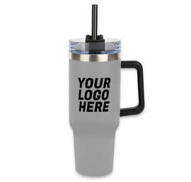 40 oz. Intrepid Stainless Steel Tumbler with Straw