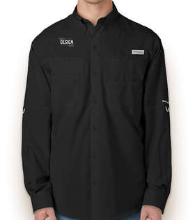 Columbia Tamiami Long Sleeve Shirt - Color: Black