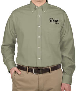 Van Heusen Baby Twill Dress Shirt - Color: Sage