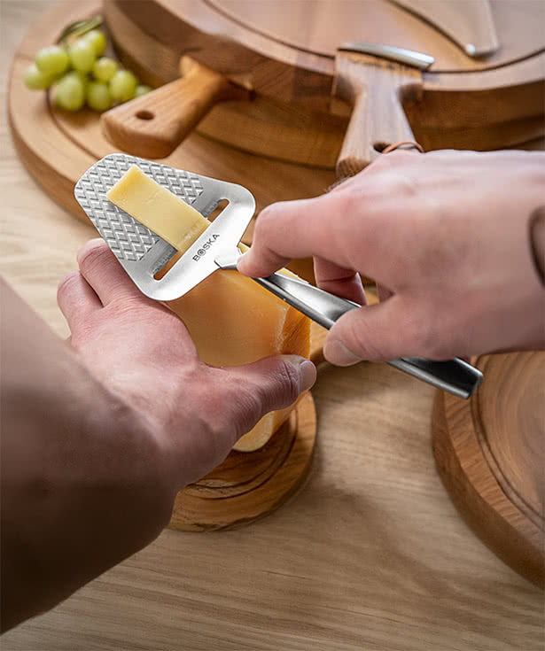 Laser Engraved Boska Monaco+ Cheese Slicer
