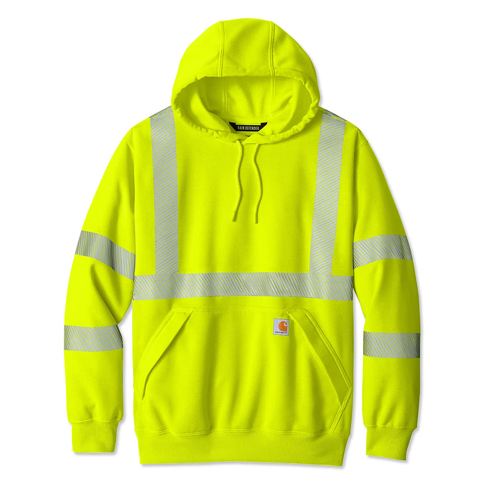 Carhartt Class 3 Heavyweight Safety Pullover Hoodie