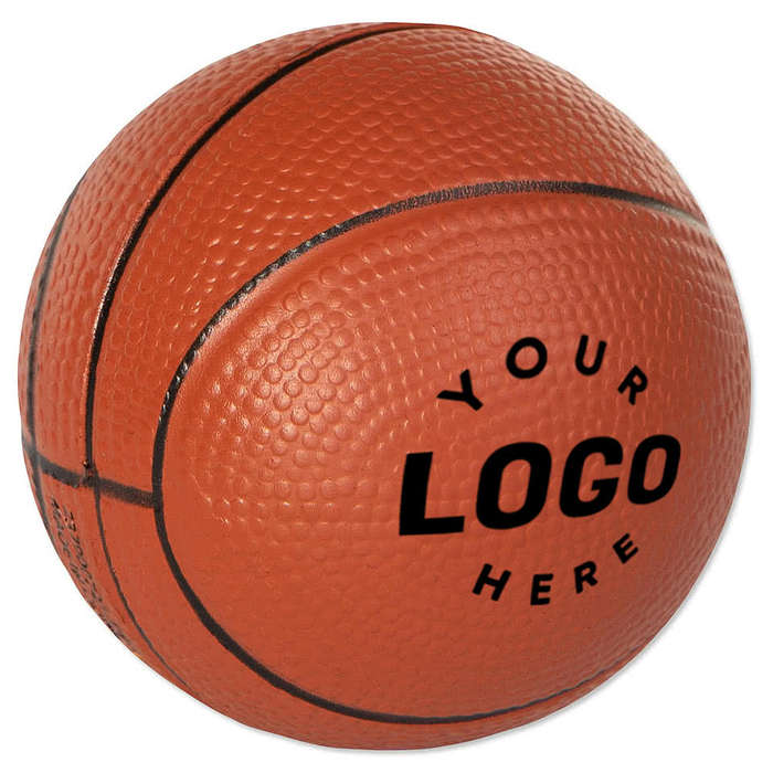 Basketball Super Squish Stress Reliever
