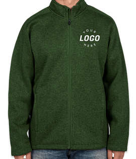 Devon & Jones Full Zip Sweater Fleece Jacket