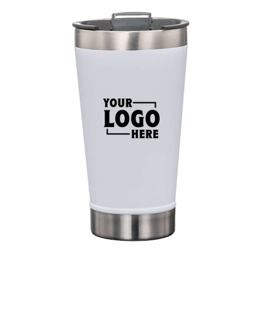 20 oz. Fenney Tumbler w/Bottle Opener in White