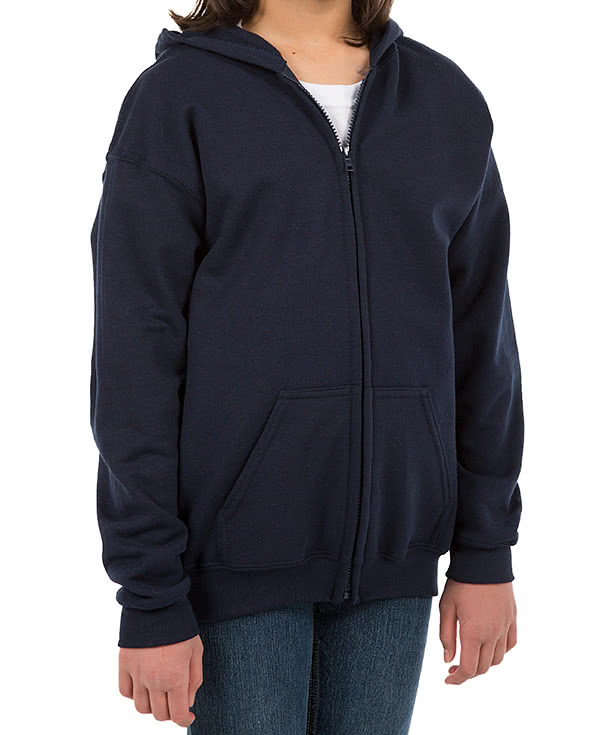 Canada - Gildan Youth Midweight Zip Hoodie