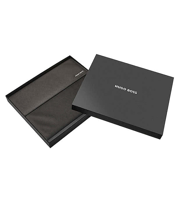 Hugo Boss Pinstripe A4 Padfolio