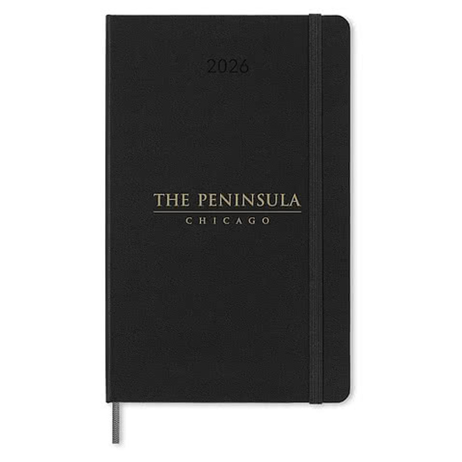 Moleskine Hard Cover 12-Month Daily Planner in Black