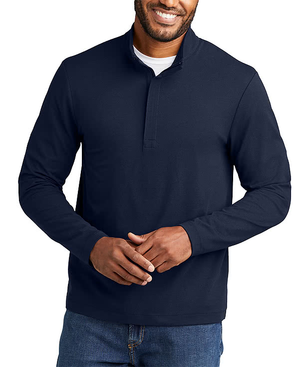 Port Authority Fairway Stretch Quarter Zip Sweatshirt