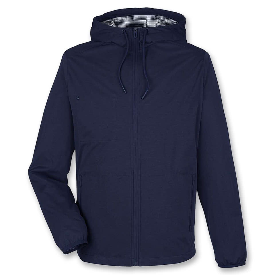 North End Network Recycled Lightweight Windbreaker - Embroidered