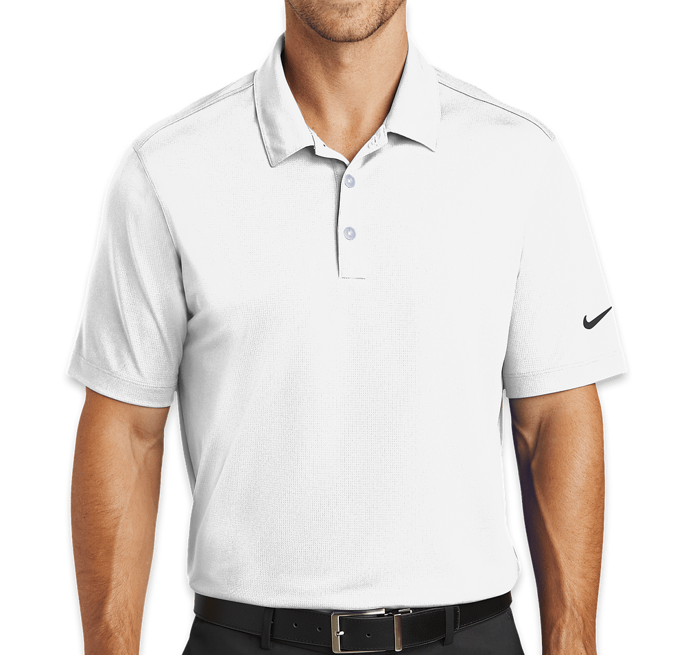 Nike Dri-FIT Vertical Mesh Performance Polo - Embroidered-default