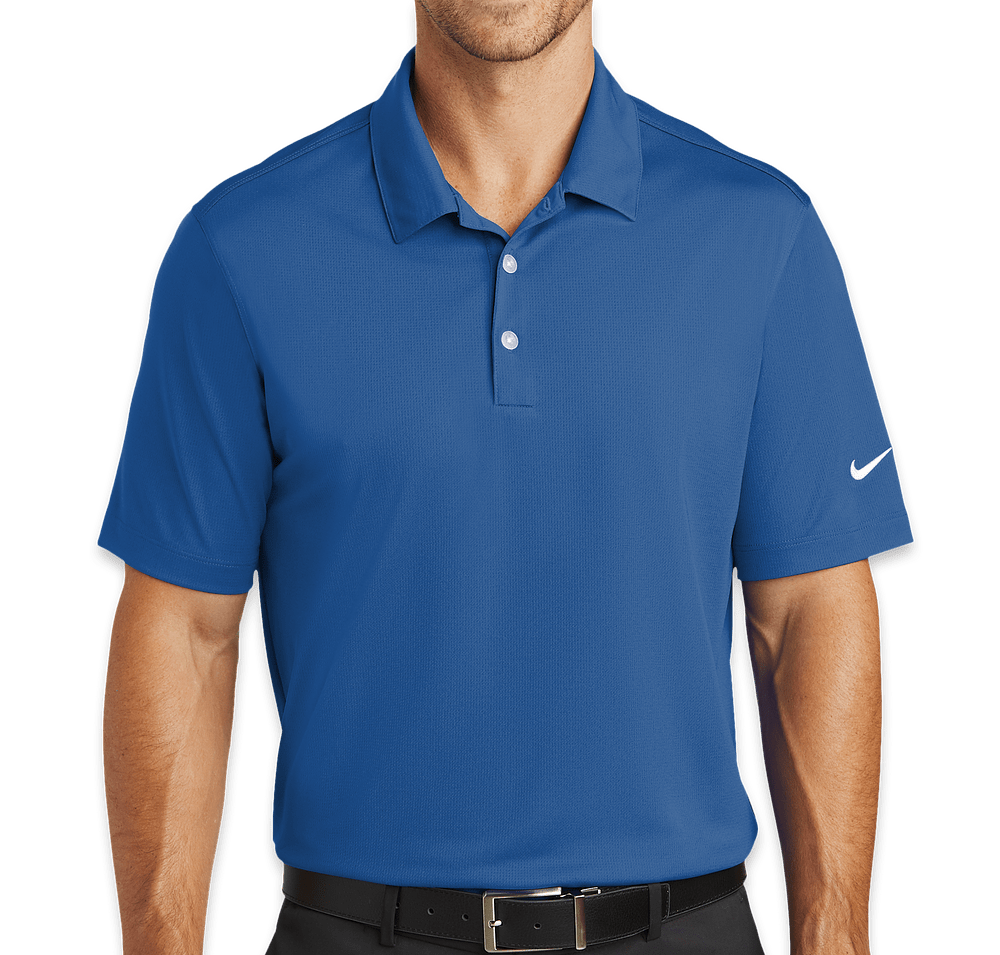 Nike Dri-FIT Vertical Mesh Performance Polo - Embroidered-default