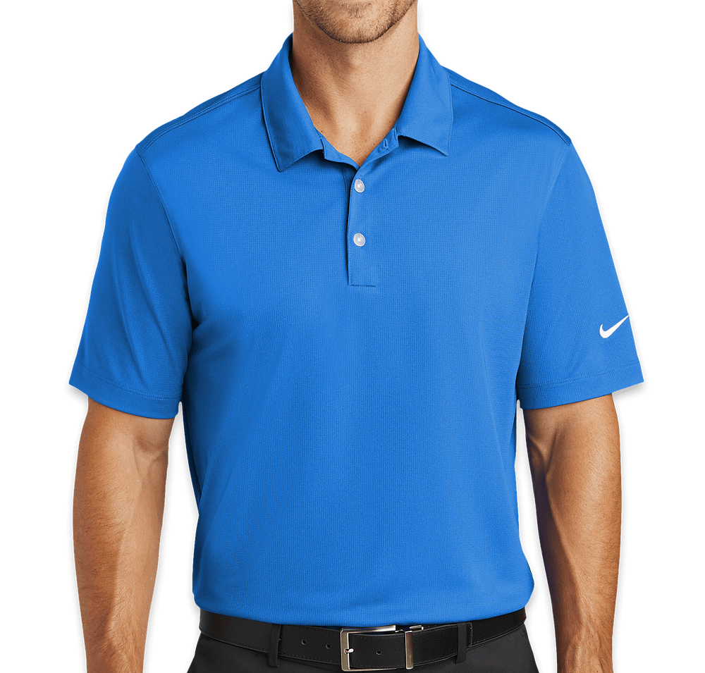 Nike Dri-FIT Vertical Mesh Performance Polo - Embroidered-default