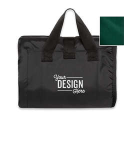 Alpine Fleece Solid Packable Picnic Blanket - Color: Forest