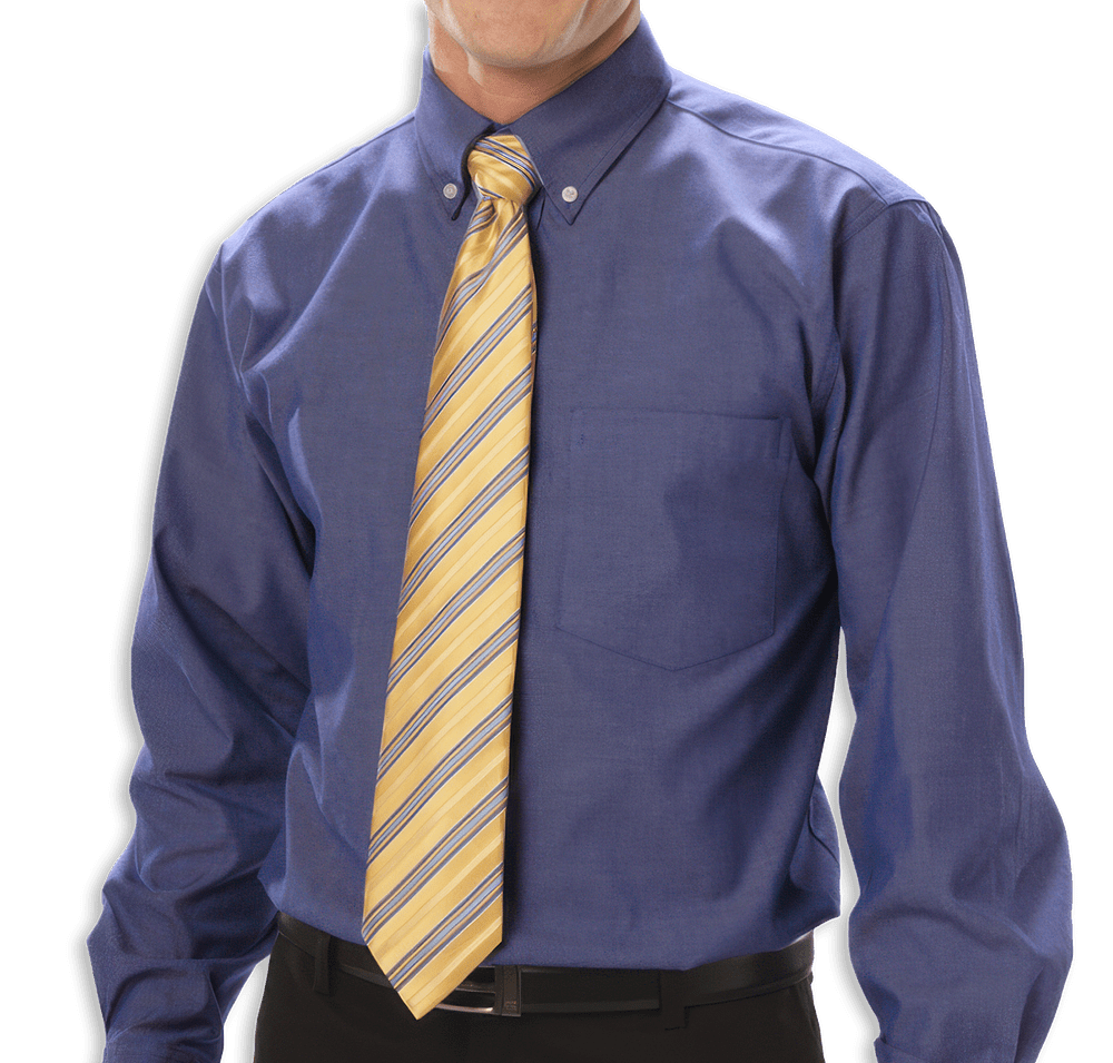 Blue Generation Oxford Dress Shirt-default