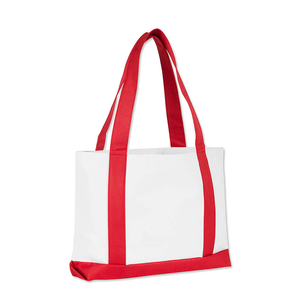 Embroidered Large Cruiser Poly Tote Bag