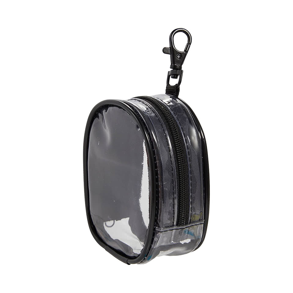 Round Clear Bag Charm