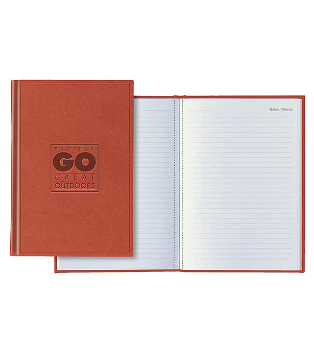 Castelli Debossed Tucson Medio Lined Notes & Memos Hard Cover Notebook