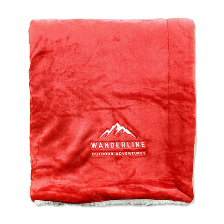 Palmetto Challenger Sherpa Blanket in Gray