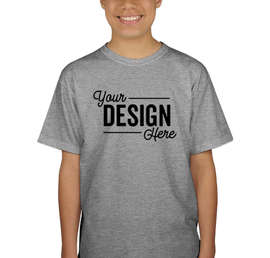 Canada - Gildan Youth Ultra Cotton T-shirt - Color: Sports Grey