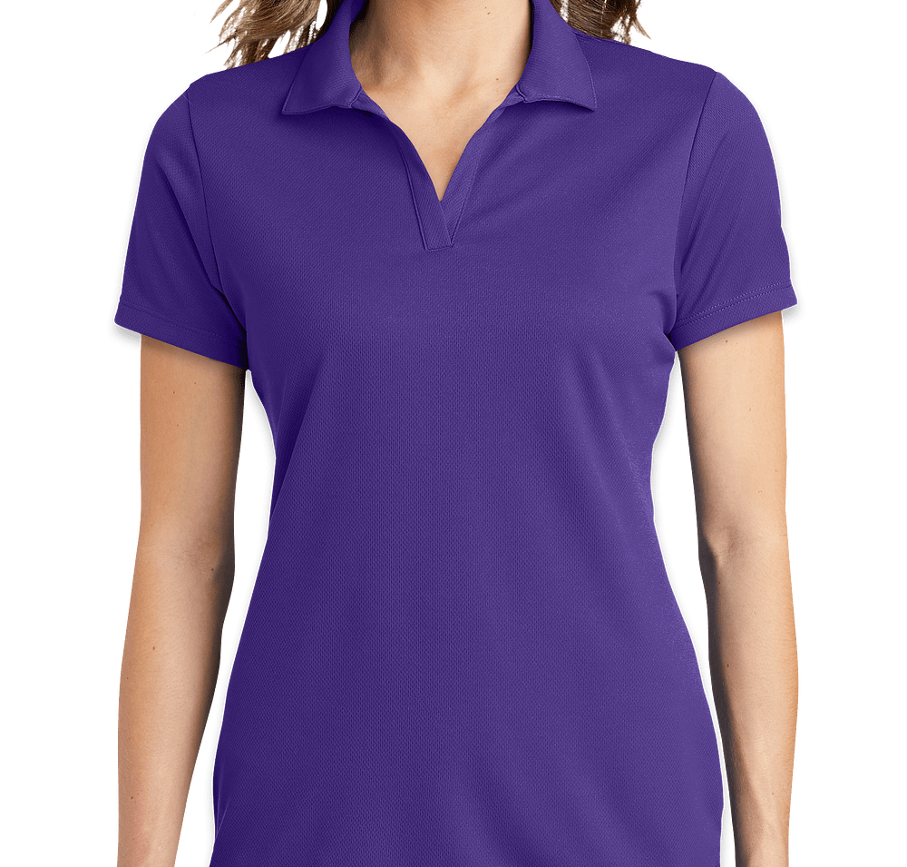Sport-Tek Women's RacerMesh Performance Polo - Embroidered-default