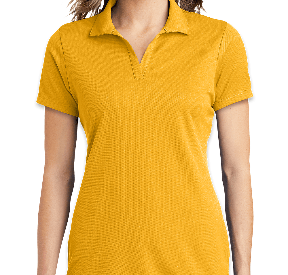 Sport-Tek Women's RacerMesh Performance Polo - Embroidered-default
