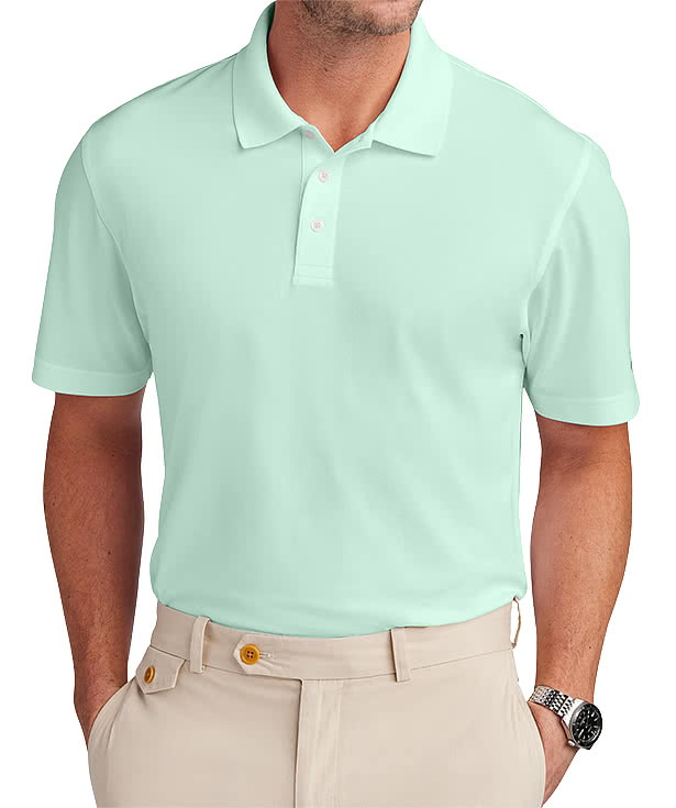 Brooks Brothers Mesh Performance Pique Polo - Embroidered