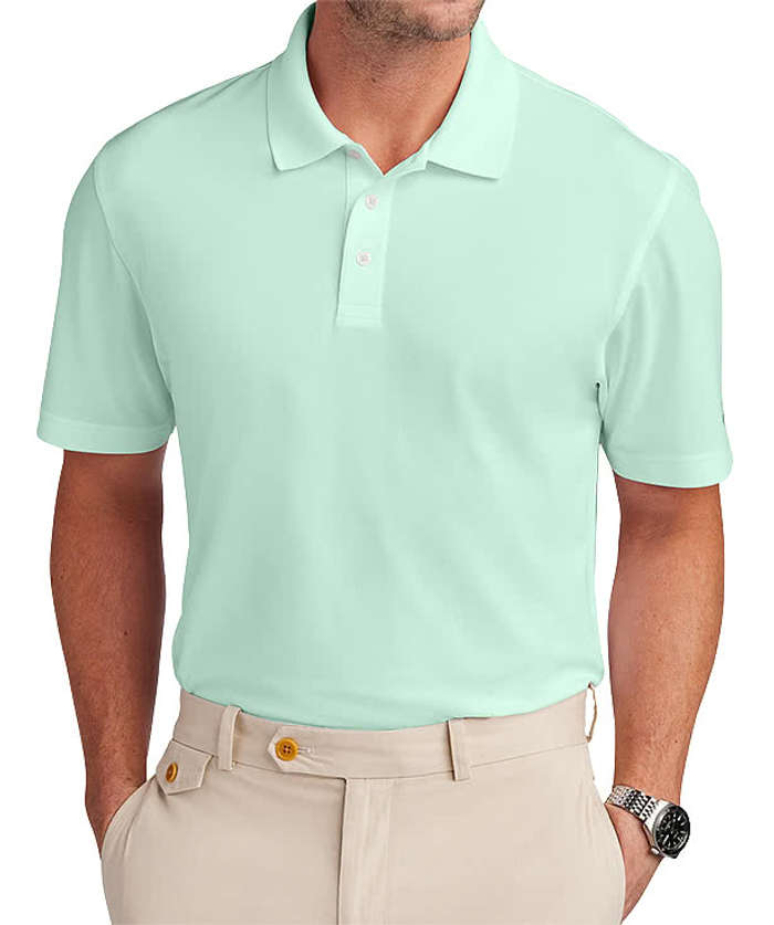 Brooks Brothers Mesh Performance Pique Polo - Embroidered