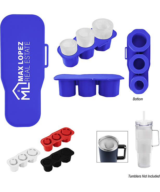 Intrepid Hollow Ice Cube Mold for 40 oz. Tumblers