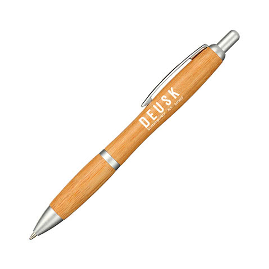 Nash Bamboo Ballpoint Pen (black ink) in Natural