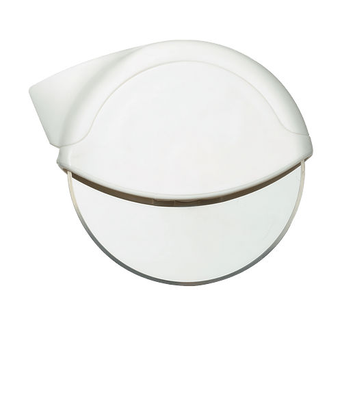 It-Za Pizza Cut-It with Stainless Steel Blade in White