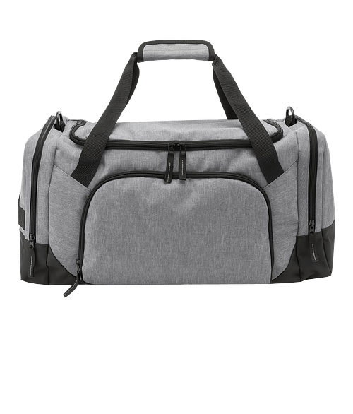 Osborne Recycled Weekender Duffel Bag in GRAY-CHARCOAL