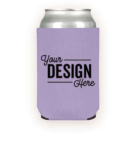 Foldable Neoprene Can Cooler - Color: Lilac Breeze