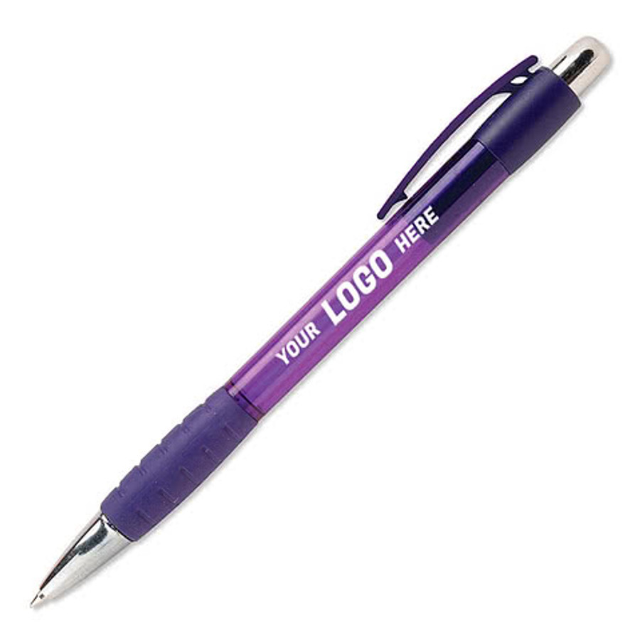 Belize Ballpoint Pen (black ink) in Translucent Orange