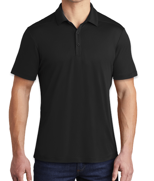 Sport-Tek UPF 50 Performance Polo in Black