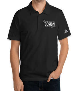 Adidas Recycled Blend Polo - Color: Black