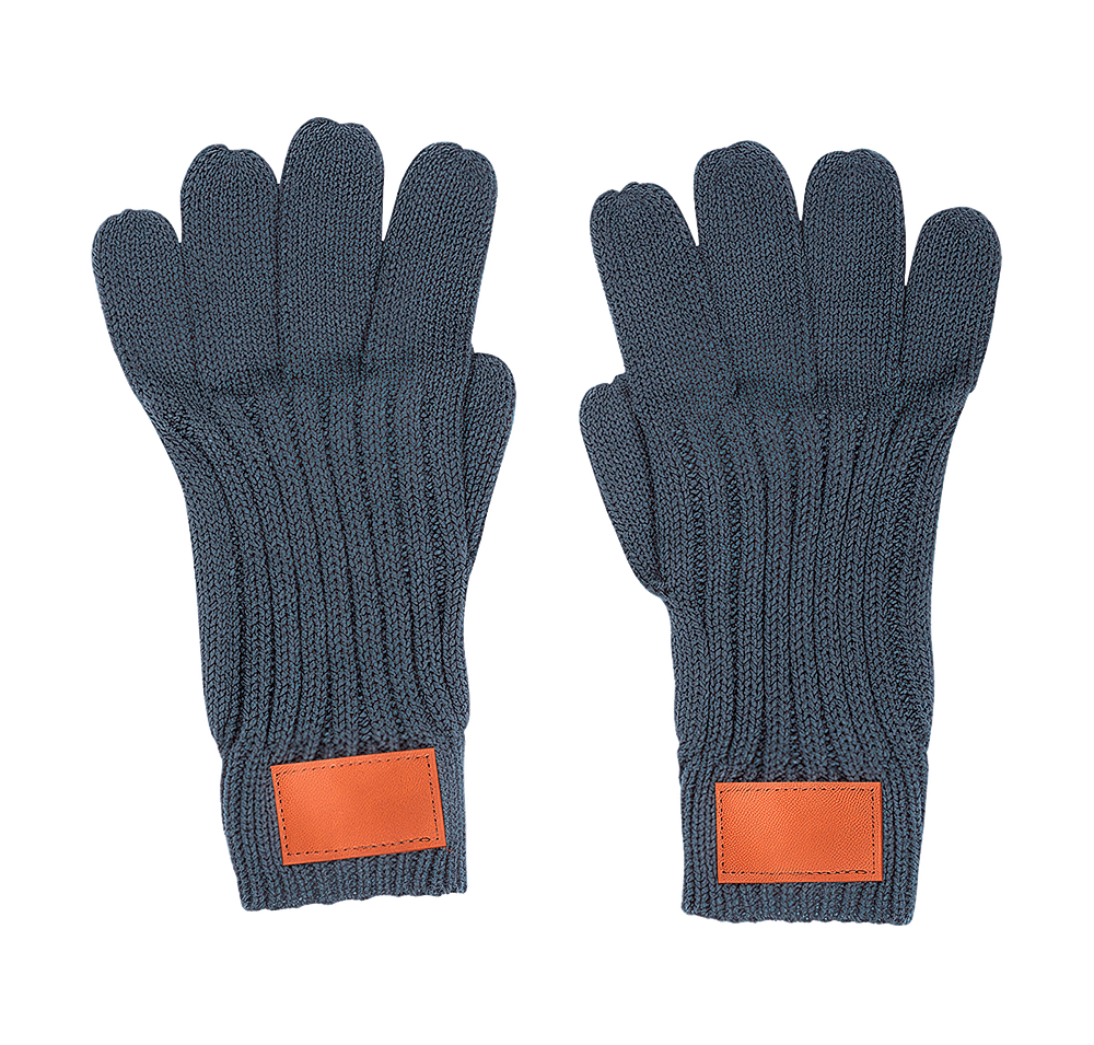 Rib Knit Gloves-default